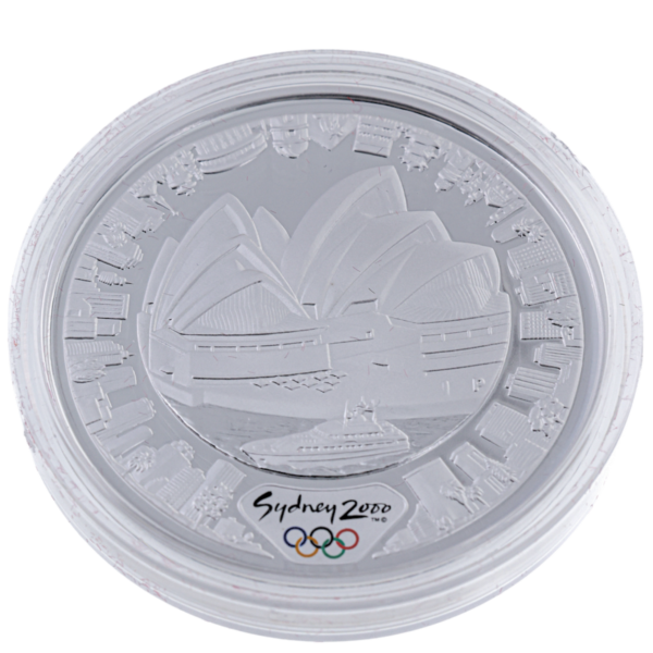 102049 - Opera House Sydney 2000 Olympic Gold / Silver Proof Millennium Coin Collection olympics