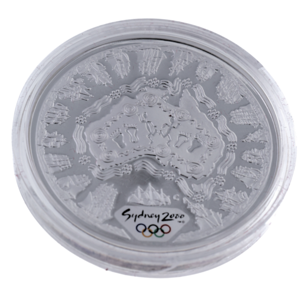 102049 - Seaguls (2) Sydney 2000 Olympic Gold / Silver Proof Millennium Coin Collection olympics
