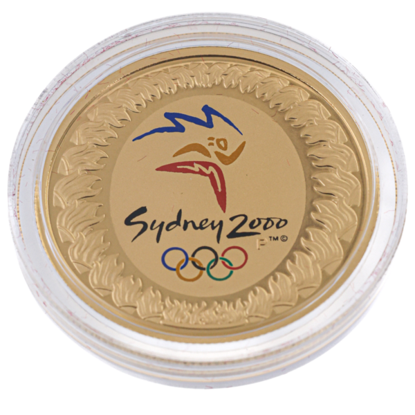 102049 - Sydney 2000 Olympic Logo Sydney 2000 Olympic Gold / Silver Proof Millennium Coin Collection olympics