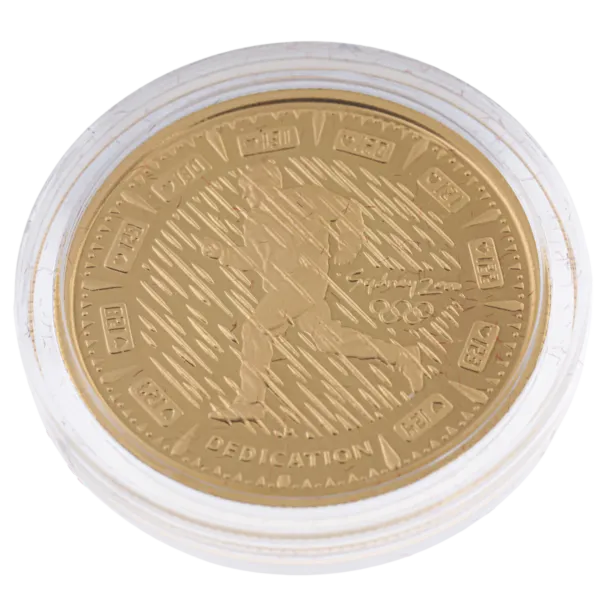 Sydney 2000 Olympic Gold / Silver Proof Millennium Coin Collection olympics