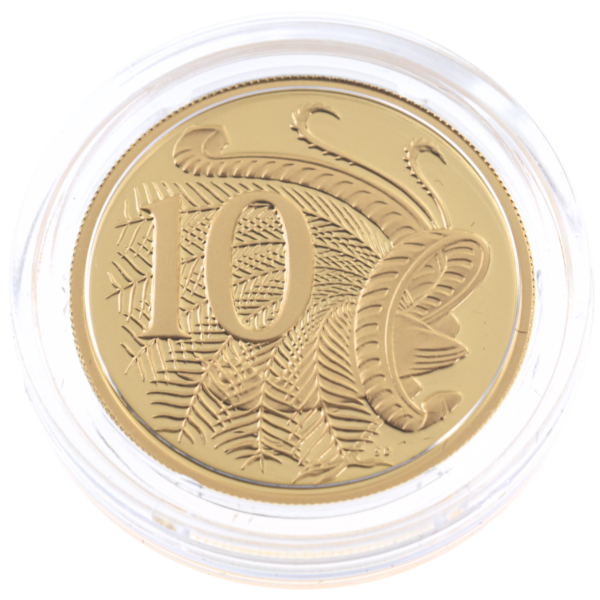 102058 - 10 Cents Reverse 2014 Royal Australian Mint Gold Proof Year Set 2014 Royal Australian Mint Gold Proof Year Set