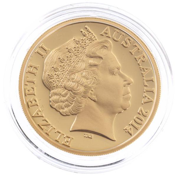 102058 - 20 Cents Obverse 2014 Royal Australian Mint Gold Proof Year Set 2014 Royal Australian Mint Gold Proof Year Set