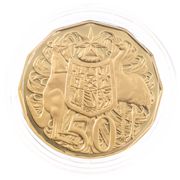 102058 - 50 Cents Reverse 2014 Royal Australian Mint Gold Proof Year Set 2014 Royal Australian Mint Gold Proof Year Set