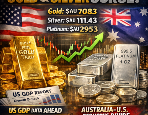 US GDP results inbound. Gold and Silver rebound Insights Consumer Sentiment Index