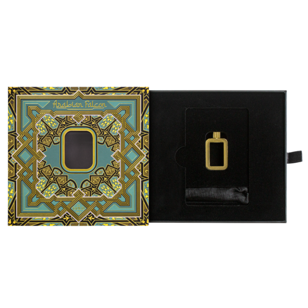 5g PAMP Arabian Falcon Pure Gold Bar with Pendant Frame 5g PAMP Arabian Falcon