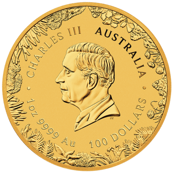 102075 - Obverse 2026 1oz Perth Mint Gold Wonders of Australia The Outback Coin