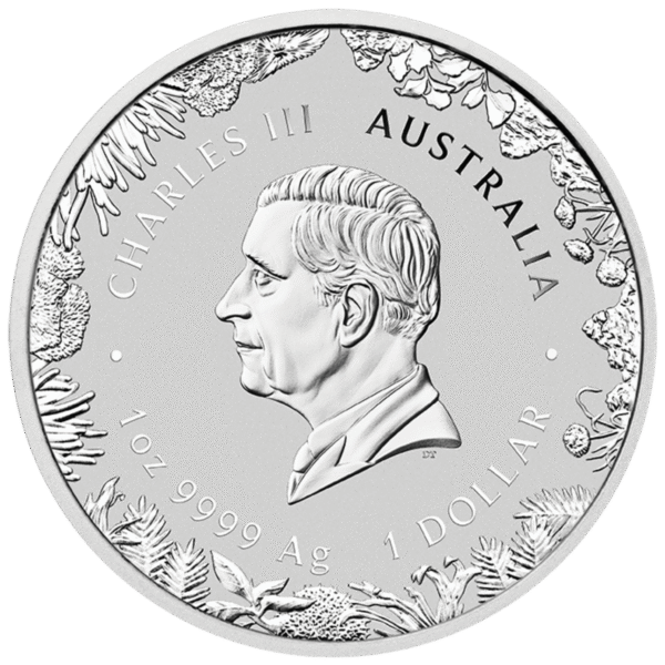 102077 - Obverse 2026 1oz Perth Mint Silver Wonders of Australia The Outback Coin 2026 Perth Mint Wonders of Australia Outback silver coin