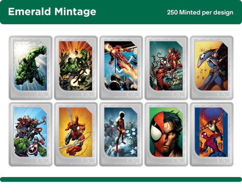 2026 Trading Coins – The Art of Marvel Comics marvel trading coins