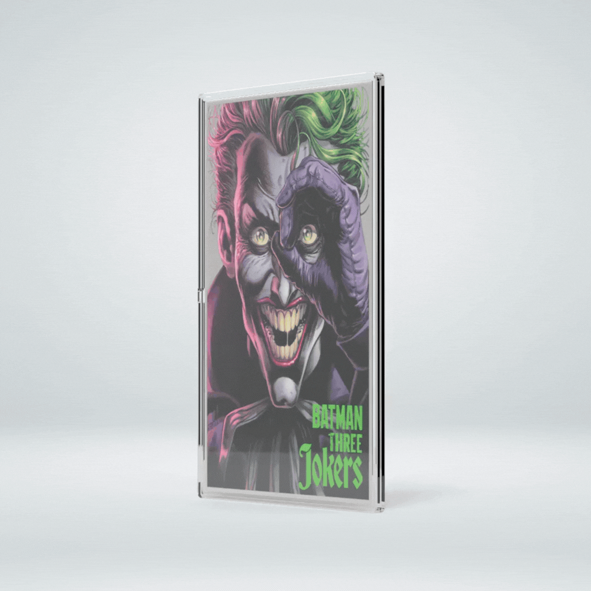 Joker Promo 2026 Batman: Three Jokers 3 - The Comedian 1oz silver foil batman