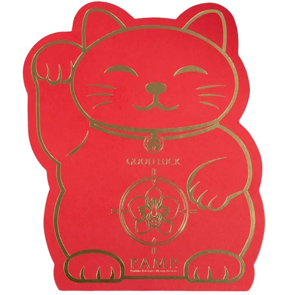 2.5g PAMP Lucky Cat Gold Minted Bar