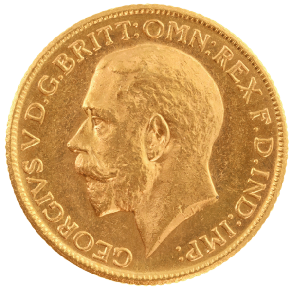 1912M King George V Gold Sovereign Uncirculated 1912M King George V Gold Sovereign Uncirculated