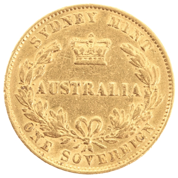1866 Sydney Mint Sovereign Very Fine 1866 Sydney Mint Sovereign Very Fine