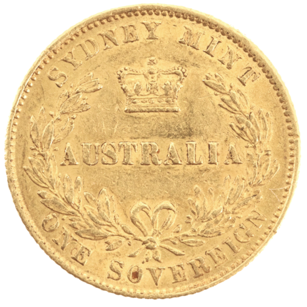 1867 Sydney Mint Sovereign Good Fine 1867 Sydney Mint Sovereign Good Fine