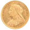 101905 - Obverse 1896M Queen Victoria Veil Sovereign Uncirculated 1896M Queen Victoria Veil Sovereign Uncirculated