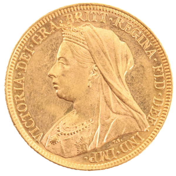 1896M Queen Victoria Veil Sovereign Uncirculated 1896M Queen Victoria Veil Sovereign Uncirculated