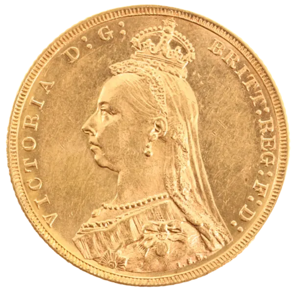 101909 - Obverse 1909M Edward VII Gold Sovereign Uncirculated 1909M Edward VII Gold Sovereign Uncirculated