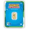 1 0.5g PAMP Sonic the Hedgehog 35th Anniversary Gold Bar Sonic the hedgehog