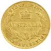 102079 - Reverse 1862 Sydney Mint Half Sovereign Good Very Fine 1862 Sydney Mint Half Sovereign Good Very Fine