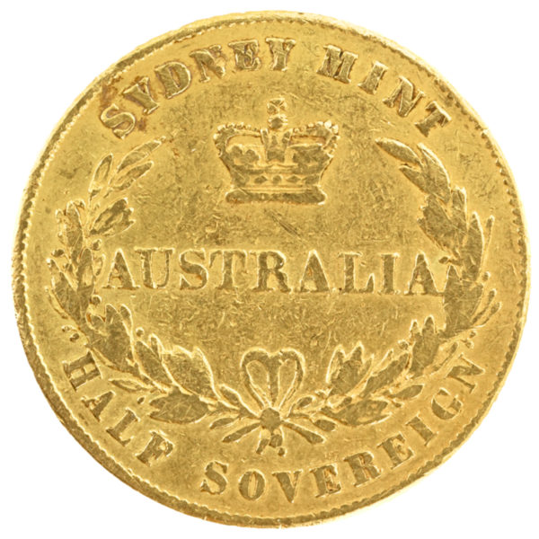 1856 Sydney Mint Half Sovereign Very Good Rare Damaged good to fill Type Set 1856 Sydney Mint Half Sovereign Very Good Rare Damaged good to fill Type Set