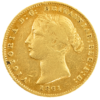1861 Sydney Mint Half Sovereign Very Good 1861 Sydney Mint Half Sovereign Very Good