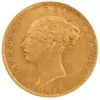 102084 - Obverse 1871 Sydney Young Head Half Sovereign About Extra Fine 1871 Sydney Young Head Half Sovereign About Extra Fine