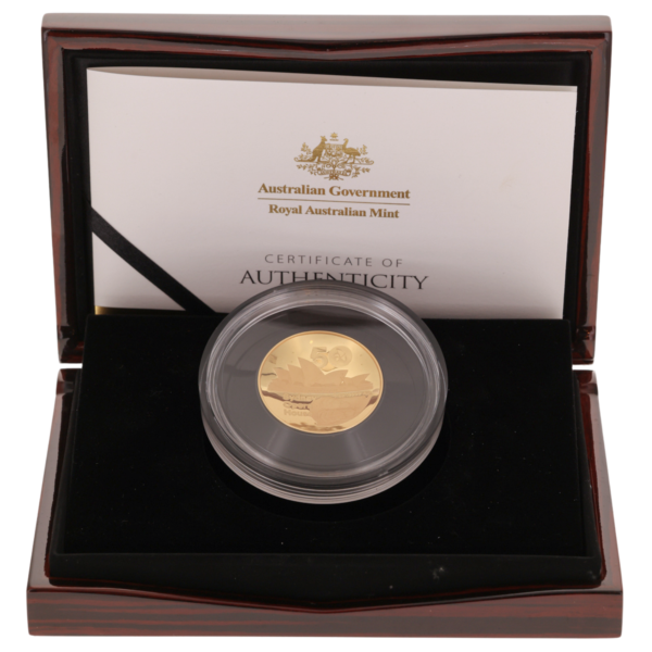 2023 1oz Gold Proof Royal Australian Mint 50th Anniversary of the Sydney Opera House Coin 2023 1oz Gold Proof Royal Australian Mint 50th Anniversary of the Sydney Opera House Coin