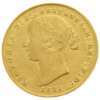 1861 Sydney Mint Sovereign Good Very Fine 1861 Sydney Mint Sovereign Good Very Fine