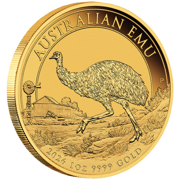 2026 1oz Perth Mint Gold Emu Coin 2026 1oz Perth Mint Gold Emu Coin