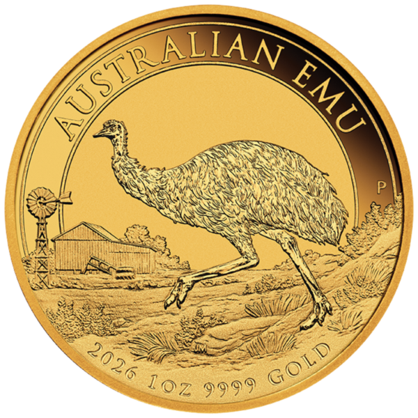 2026 1oz Perth Mint Gold Emu Coin 2026 1oz Perth Mint Gold Emu Coin