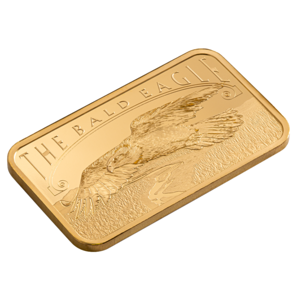 5g PAMP America the Free: Bald Eagle Gold Minted Bar 5g PAMP America the Free: Bald Eagle Gold Minted Bar