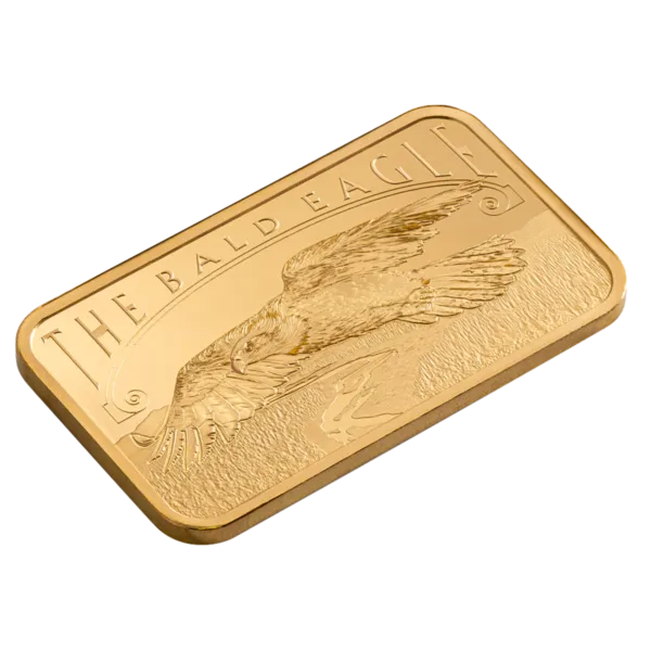 5g PAMP America the Free: Bald Eagle Gold Minted Bar 5g PAMP America the Free: Bald Eagle Gold Minted Bar