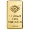 3 0.5g PAMP Sonic the Hedgehog 35th Anniversary Gold Bar Sonic the hedgehog