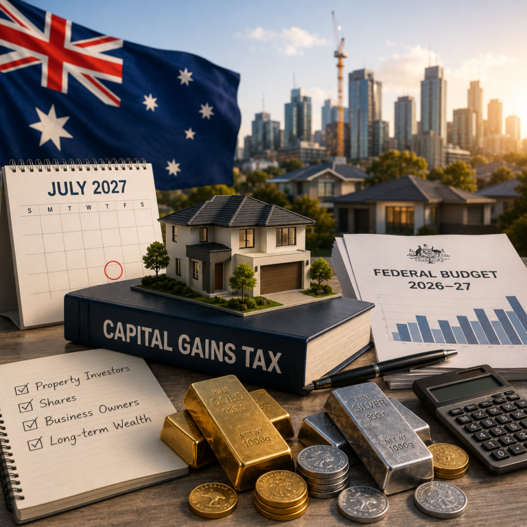 Australia’s CGT Shake-Up Sparks Fresh Investor Uncertainty Insights Silver