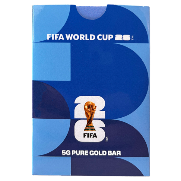 102116 - Sleeve 5g PAMP FIFA World Cup 26 Gold Bar FIFA World Cup 26