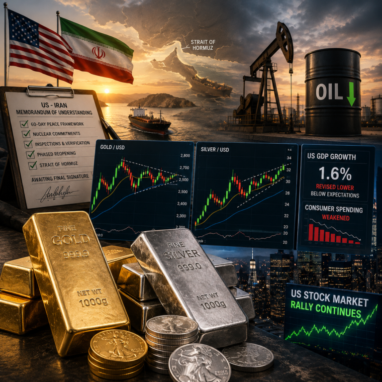 Peace Hopes, Weak GDP and the Next Big Move for Gold and Silver Insights Silver