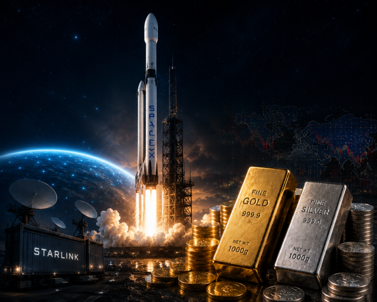 SpaceX Joins the Corporate Elite While Gold and Silver Search for Direction Insights SpaceX