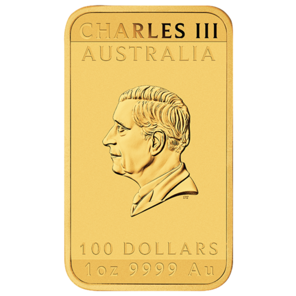 102149 - Edge (2) 2026 1oz Perth Mint Gold Dragon Rectangular Coin gold dragon