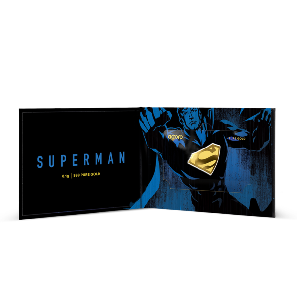 DC-Superman-FractionalGold-Case-Open Superman's Emblem Superman
