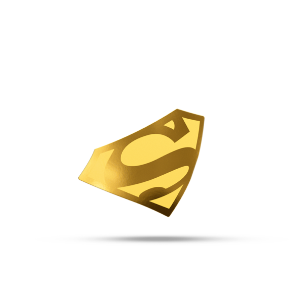 DC-Superman-FractionalGold-Front Superman's Emblem Superman