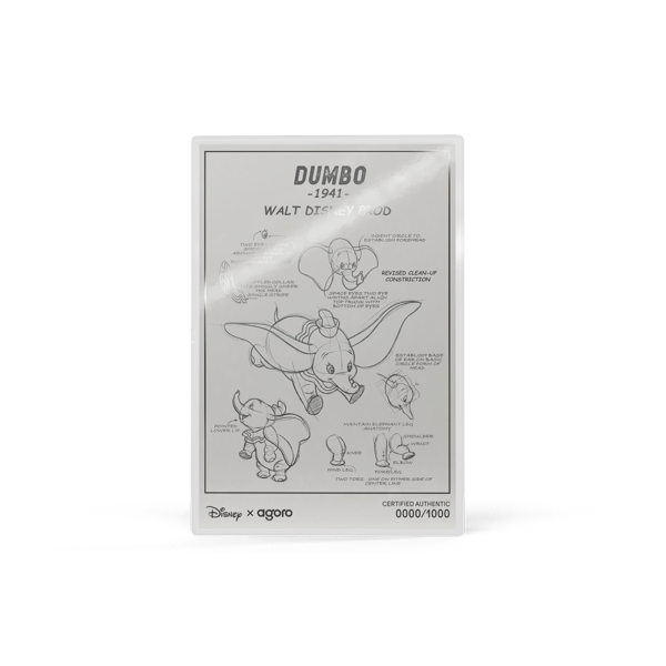 Disney-Dumbo-Foil-Front Disney Dumbo - Collectible Set Dumbo