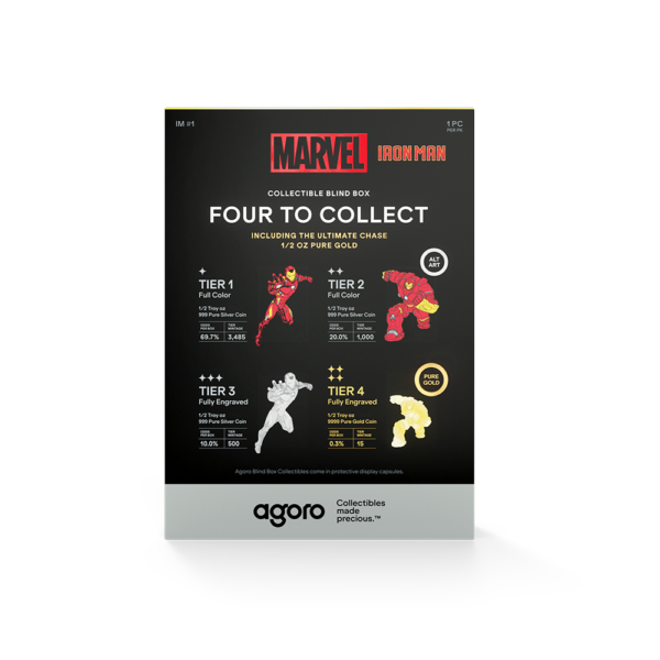 Marvel-Blind Box-IronMan-Packaging-Back Marvel - Iron Man Blind Box Iron Man