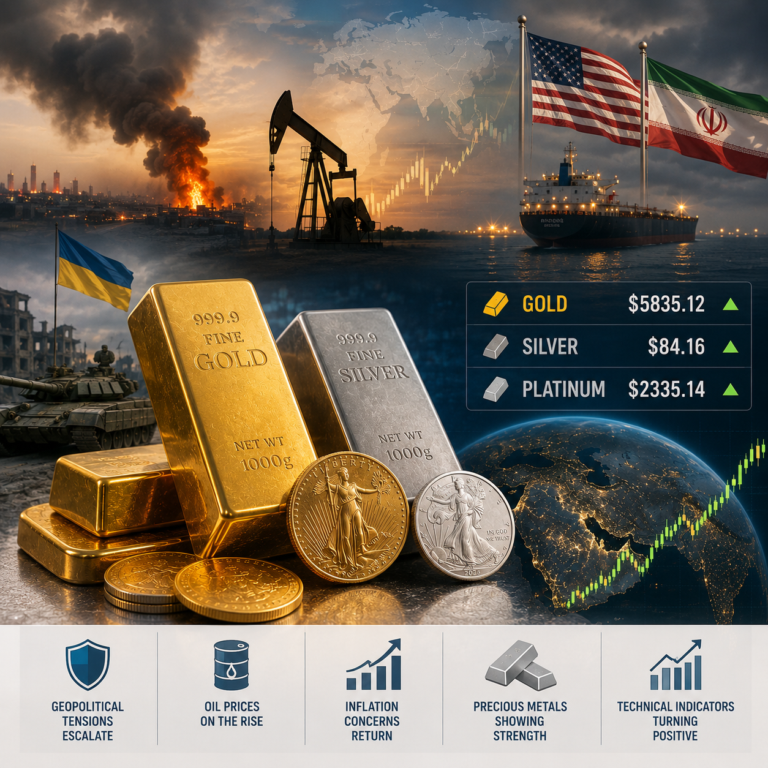 Precious metals friend their footing amongst increased geo-tension. How to Guides What is Bullion?