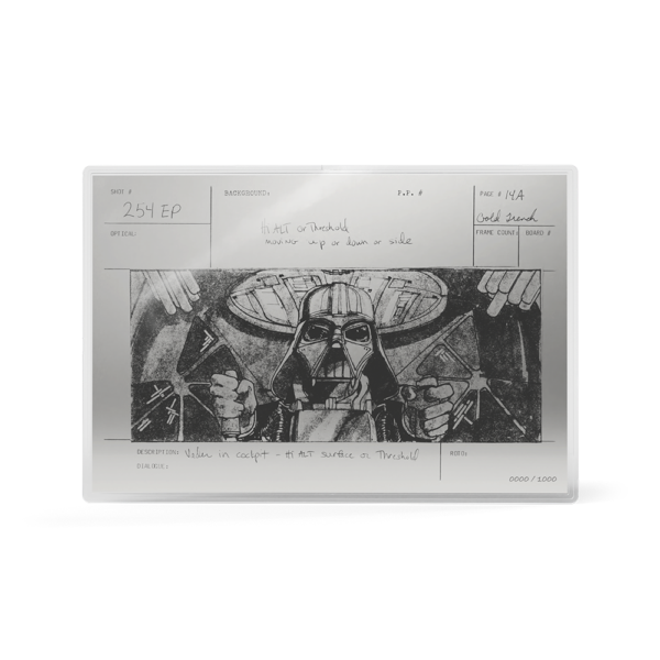 Star Wars - Darth Vader - Trench Run Foil_Front Star Wars™ Storyboard Art - Darth Vader™ Trench Run Darth Vader