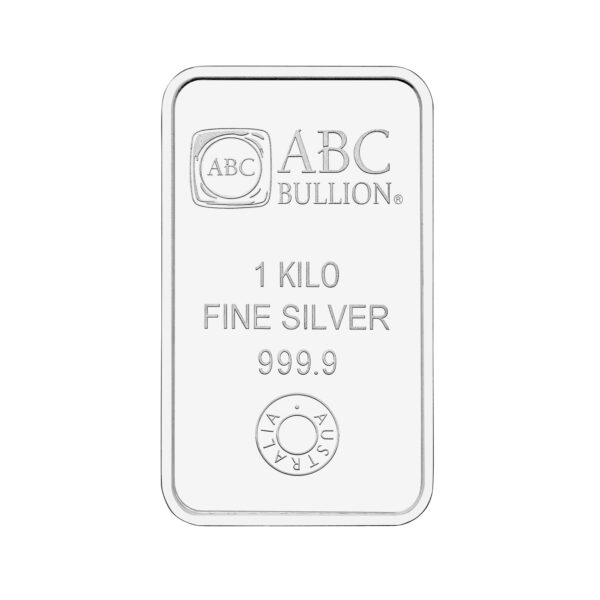 Fine Jewellery Images 1kg ABC Silver Eureka Minted Bar ABC BULLION