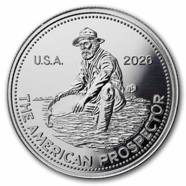 102182 - Main 2026 1/2oz Revived Engelhard Prospector Silver Round Engelhard