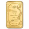 2026 5g Pamp Gold Minted Bar Good Luck: Phoenix PAMP