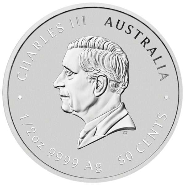102188 - Obverse 2027 1/2oz Perth Mint Silver Lunar Goat Coin Series 3 2027 1/2oz Perth Mint Silver Lunar Goat Coin Series 3