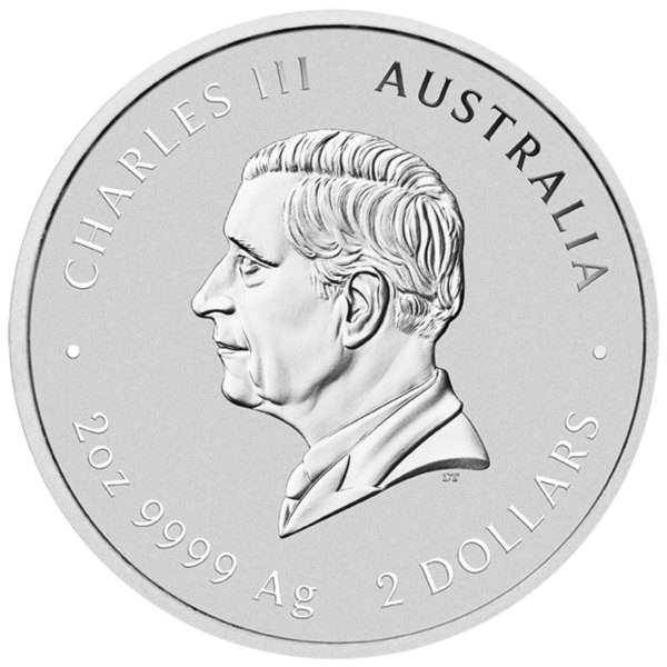 102190 - Obverse 2027 2oz Perth Mint Silver Lunar Goat Coin Series 3 2027 2oz Perth Mint Silver Lunar Goat Coin Series 3