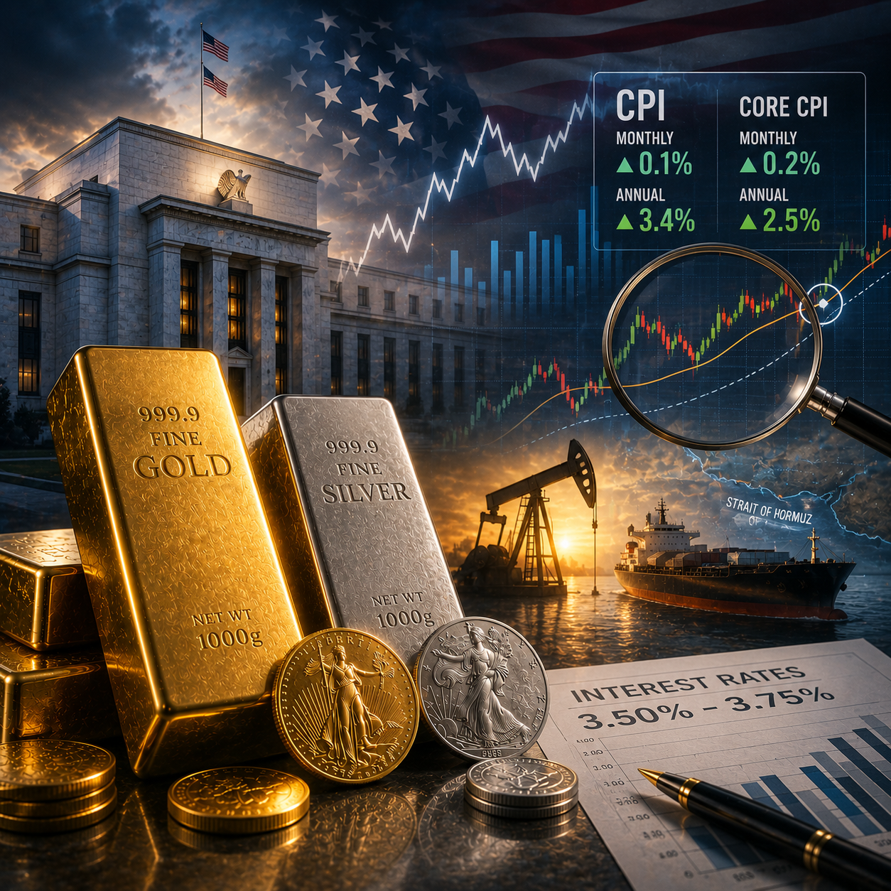 Gold pricing flies as Inflation starts to tickle Gold pricing flies as Inflation starts to tickle Insights US inflation