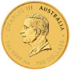 102197 - Obverse 2027 1oz Perth Mint Gold Lunar Goat Coin Series 3 2027 1oz Perth Mint Gold Lunar Goat Coin Series 3